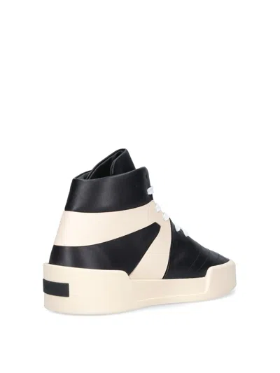 Fear Of God Contemporary Low Top Sneakers With Contrasting Panels In Black