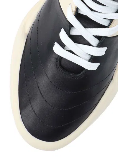 Fear Of God Contemporary Low Top Sneakers With Contrasting Panels In Black