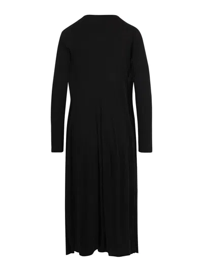 Rundholz Knotted Dress In Black