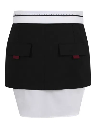 Ssheena Asymmetrical Short Blazer With Zip In Black