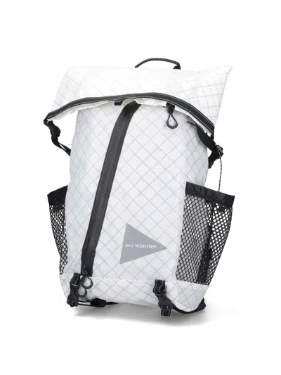 And Wander Backpack In White