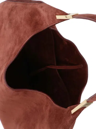 Savette Medium Florence Hobo Bag In Brown