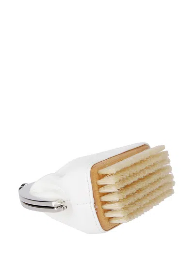 Niccolò Pasqualetti Brush Purse In White