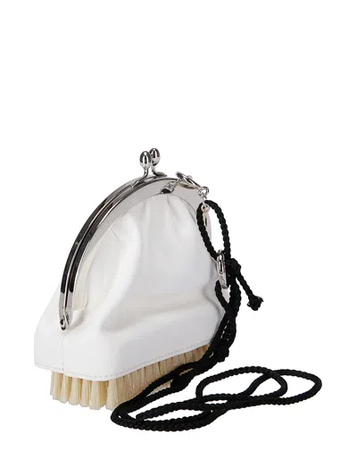 Niccolò Pasqualetti Brush Purse In White