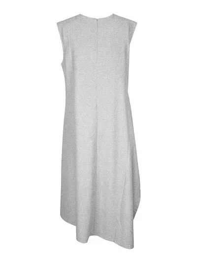 Niccolò Pasqualetti Nota Slip Midi Dress In Gray