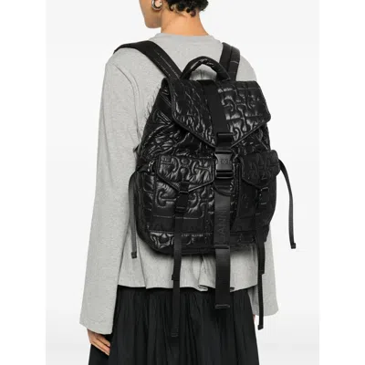 Ganni Backpacks & Travels Black
