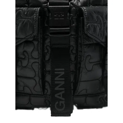 Ganni Backpacks & Travels Black