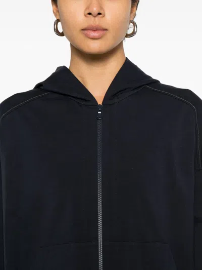 Brunello Cucinelli Cotton Hoodie In Multi