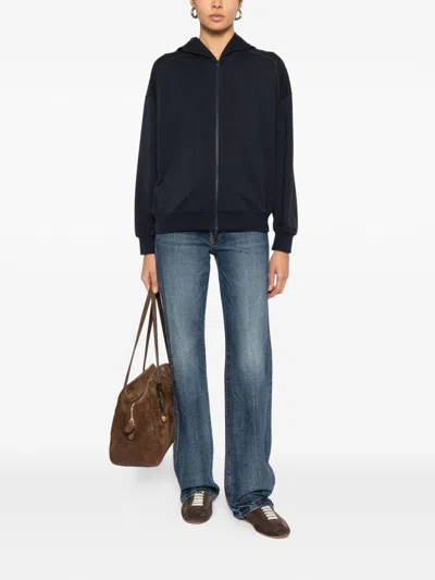 Brunello Cucinelli Cotton Hoodie In Multi