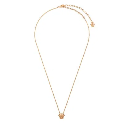 Versace Ladies La Medusa Necklace In Gold In Gold