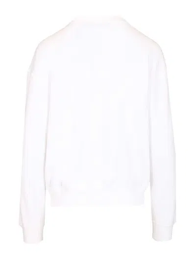 Polo Ralph Lauren Knit-sweatshirt Sweatshirts White In White