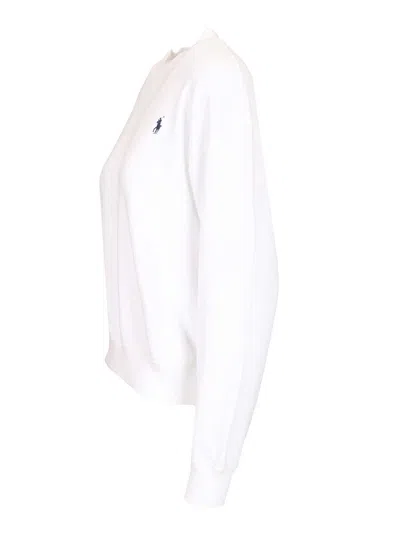 Polo Ralph Lauren Knit-sweatshirt Sweatshirts White In White
