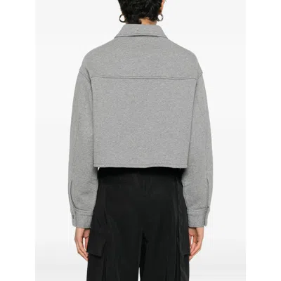 Alexander Wang Shirts Gray In Multi