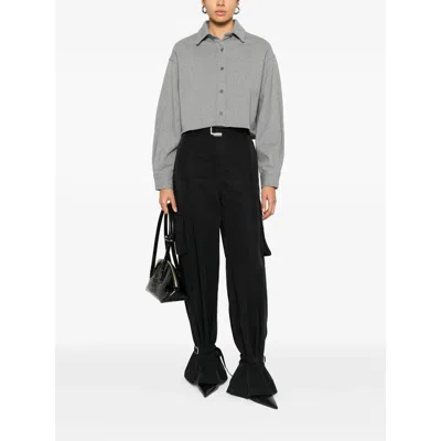 Alexander Wang Shirts Gray In Multi