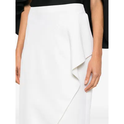 Khaite Skirts Neutral In White