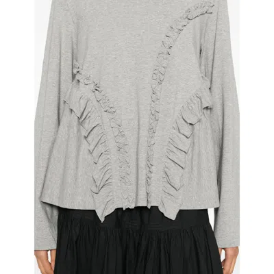 Cecilie Bahnsen Sweaters Gray In Gray