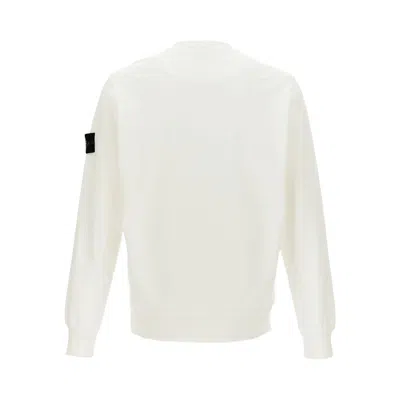 Stone Island Sweaters Light And Natural In White