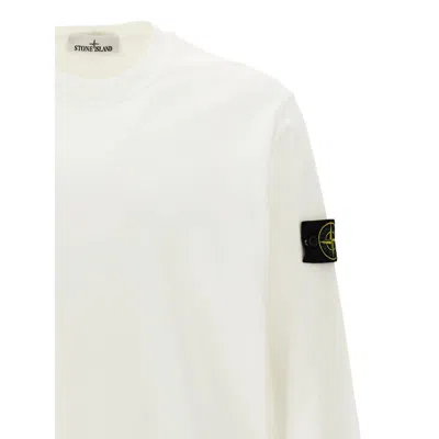Stone Island Sweaters Light And Natural In White