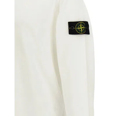 Stone Island Sweaters Light And Natural In White