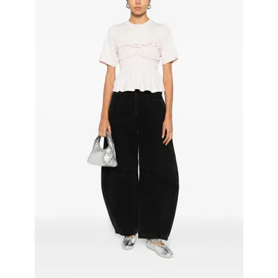 Cecilie Bahnsen Short-sleesleeved T-shirt In Pink