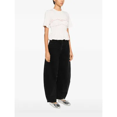 Cecilie Bahnsen Short-sleesleeved T-shirt In Pink