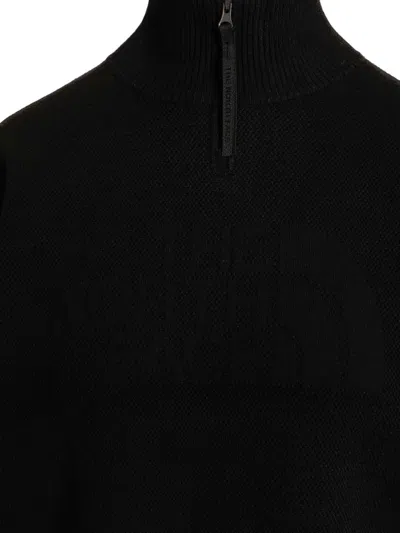 The North Face W Half-zip Logo Sweater Knitwear Black