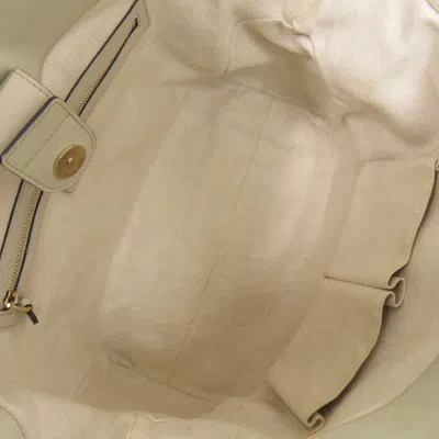 Pre-owned Gucci Beige Gg Canvas Tote Bag () In Sand