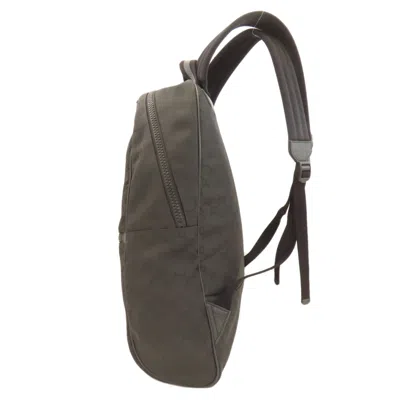 Pre-owned Gucci Black Canvas Backpack ()