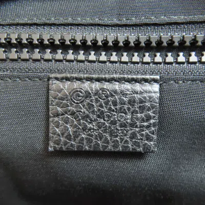 Pre-owned Gucci Black Canvas Backpack ()