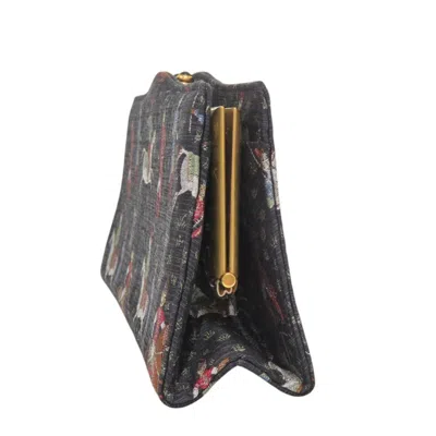 Pre-owned Gucci Black Canvas Clutch Bag ()