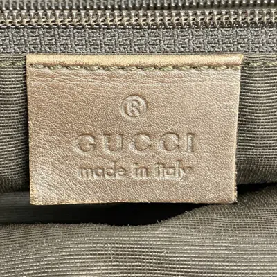 Pre-owned Gucci Brown Canvas Tote Bag ()