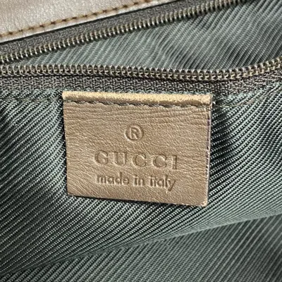Pre-owned Gucci Brown Canvas Tote Bag ()