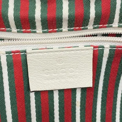 Pre-owned Gucci Brown Canvas Tote Bag ()