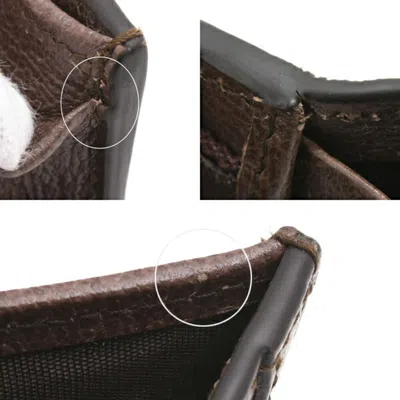 Pre-owned Gucci Gg Supreme Brown Gg Supreme Wallet (bi-fold) ()