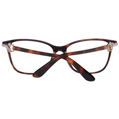 Guess Brown Plastic Glasses Women's (frames) In Brown