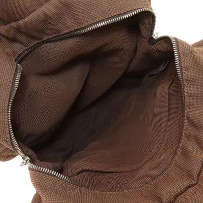 Pre-owned Hermes Brown Canvas Backpack ()