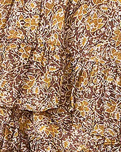 Isabel Marant Étoile Jocadia Ruffled Shorts In Brown