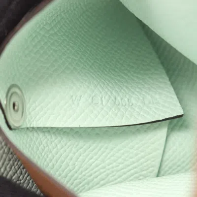 Pre-owned Hermes Brown Epsom Leather Coin Purse/coin Case ()