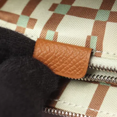 Pre-owned Hermes Brown Epsom Leather Wallet (bi-fold) ()