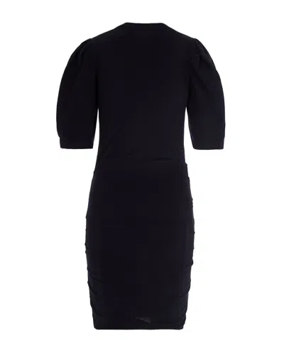 Isabel Marant Mylda Puff-sleeve Gathered Mini Dress