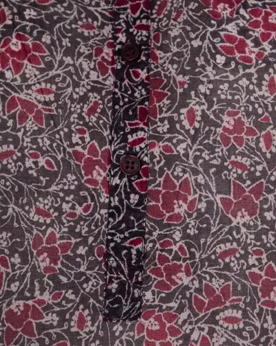 Isabel Marant Étoile Maria Floral Buttoned Top In Multi