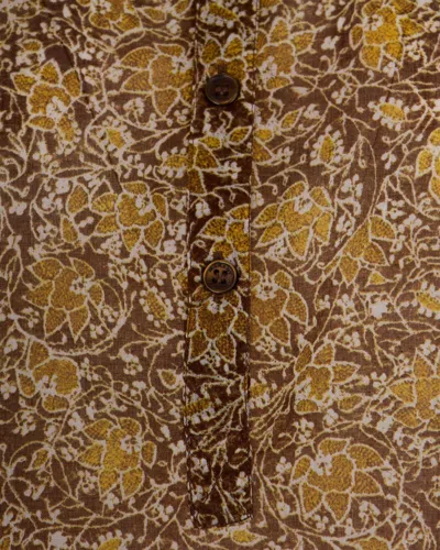 Isabel Marant Étoile Top Maria Khaki In Brown