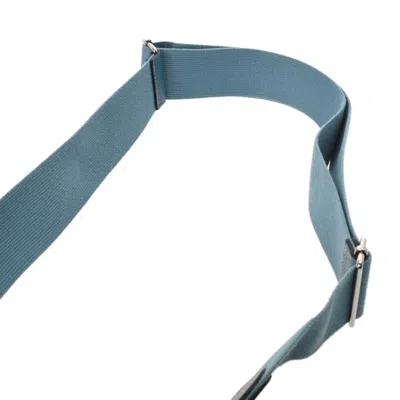 Pre-owned Hermes Evelyne Blue Jean Taurillon Clemence Leather Shoulder Bag ()