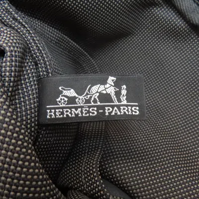 Pre-owned Hermes Gray Canvas Backpack ()