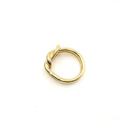 Pre-owned Hermes Hermès  Vintage And Antique Plain Gold Women's Ring ()
