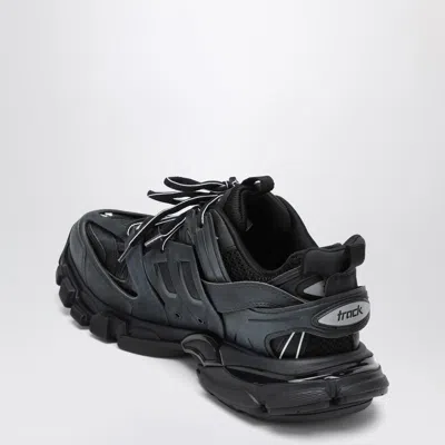 Balenciaga Black Track Sneakers In Black