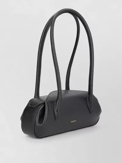 Yuzefi Shoulder Bag Long Handles Structured Shape Textured