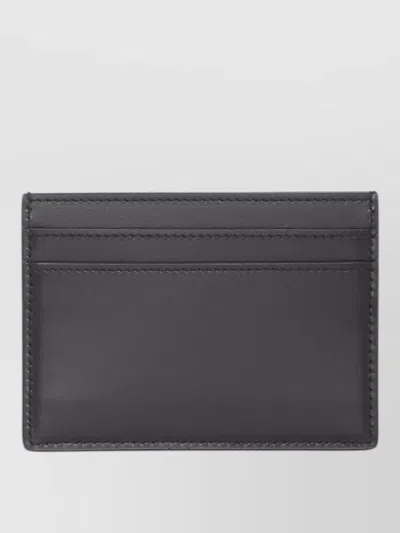 Saint Laurent Tiny Cassandre Calfskin Leather Cardholder