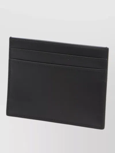 Saint Laurent Tiny Cassandre Calfskin Leather Cardholder
