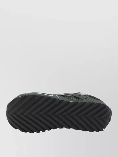 Bottega Veneta Orbit Mesh Running Sneakers Rubber Sole In Green
